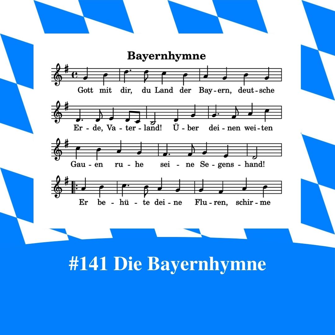 Im Jahr 1860 wurde das Lied der Bayern geschrieben. Der Texter Michael Öchsner durfte beim Wettbewerb einer Bayernhymne von König Maximilian II. jedoch nicht antreten. Nach dem 2. Weltkrieg wurde nochmal eine neue Hymne geschrieben. Daraufhin gab es Streit, welche die richtige Bayernhymne ist. Heute gültig ist immer noch der Text von Michael Öchsner, nur leicht verändert. Den langen Weg unserer Bayernhymne besprechen wir in dieser Podcast-Folge. Viel Spaß beim Anhören!